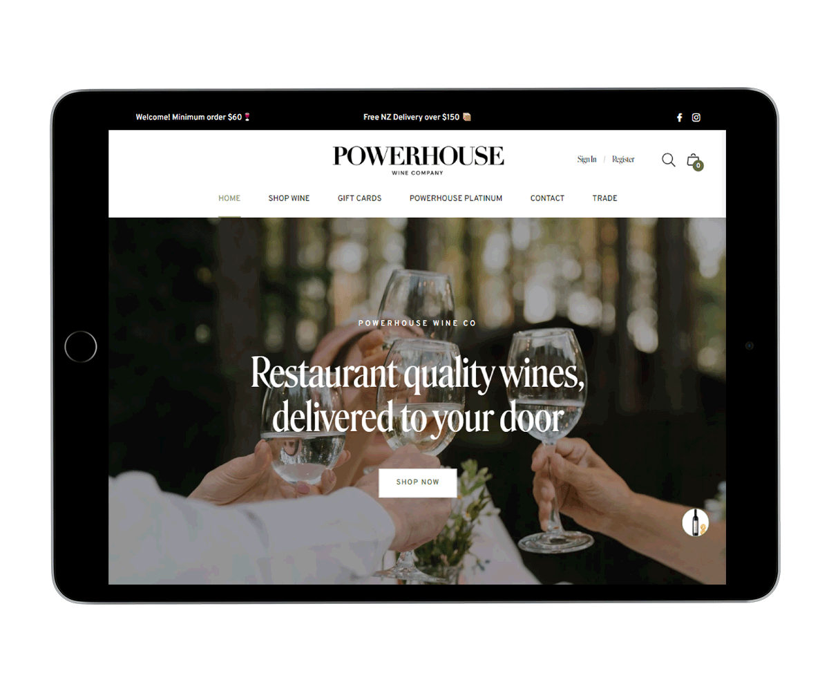 Powerhouse Wine Client Results